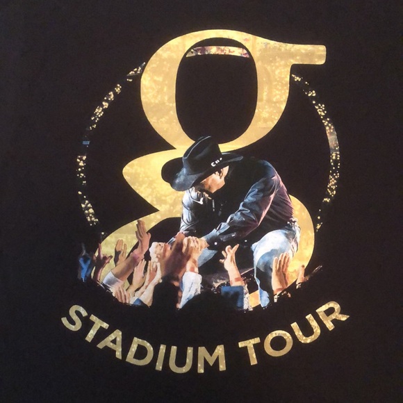 Garth Brooks Stadium Tour Concert Tee Shirt - Picture 2 of 11